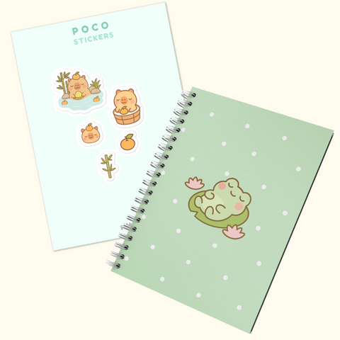 Stationery-Stickers Pebbly